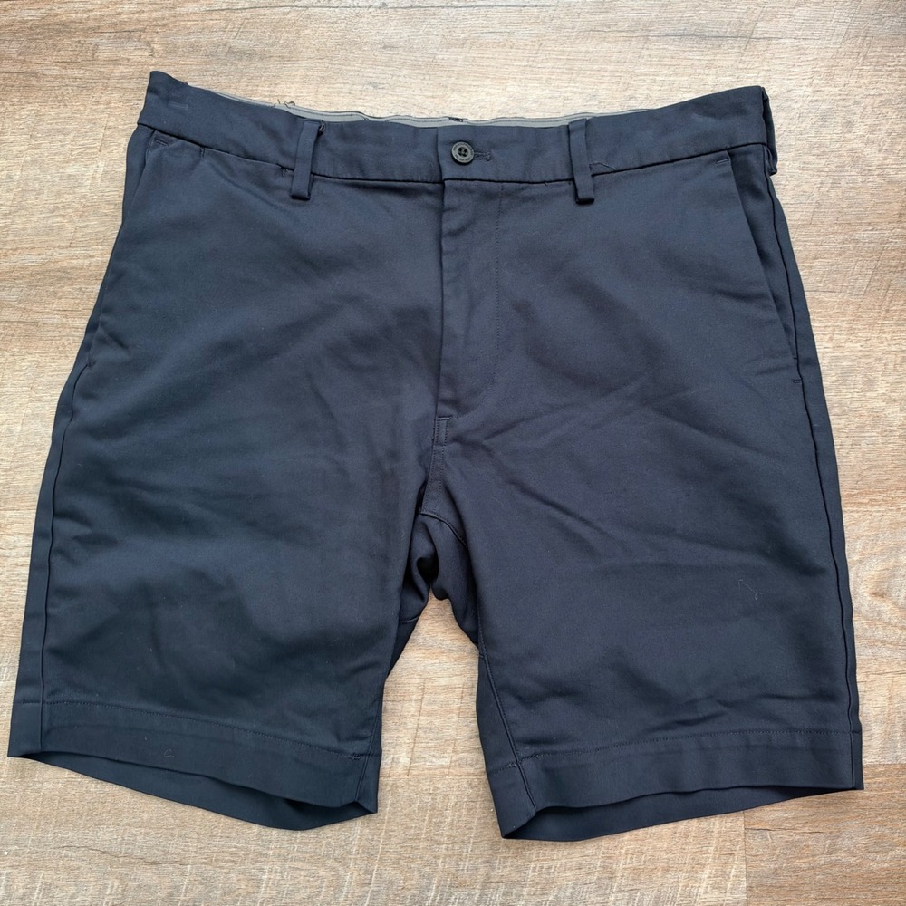 Polo Ralph Lauren Performance Chino Shorts 33 Classic Navy Blue Stretch Golf